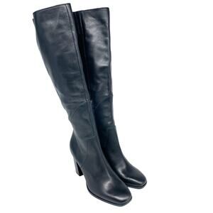 Dolce Vita Women's Fynn Knee High Boot Black Leather Size 9